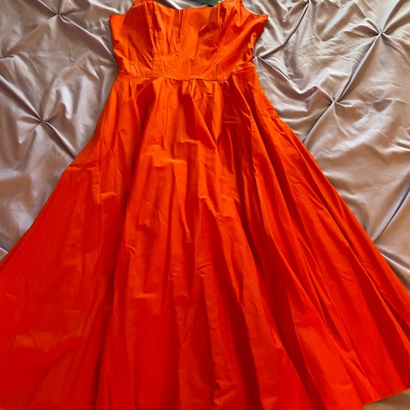 Trashy diva coral orange dress - Picture 4 of 10